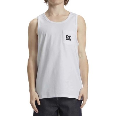тениска,мъжки,тениски,dc,shoes,adyzt05378,star,sleeveless,t,shirt,white,(white)