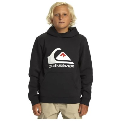 суичър,детски,блузи,quiksilver,big,logo,hoodie,black
