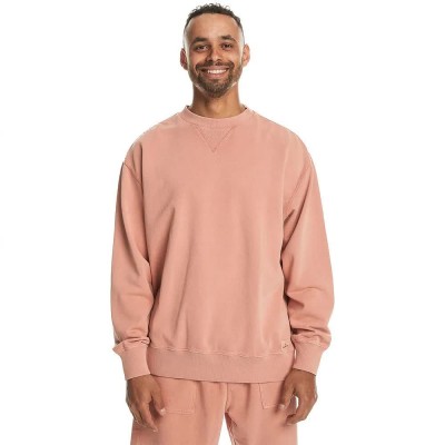 блуза,мъжки,пуловери,quiksilver,natural,dye,sweatshirt,orange,(canyon,clay)