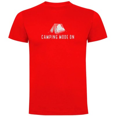 тениска,мъжки,тениски,kruskis,camping,mode,on,short,sleeve,t,shirt,red