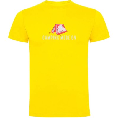 тениска,мъжки,тениски,kruskis,camping,mode,on,short,sleeve,t,shirt,yellow
