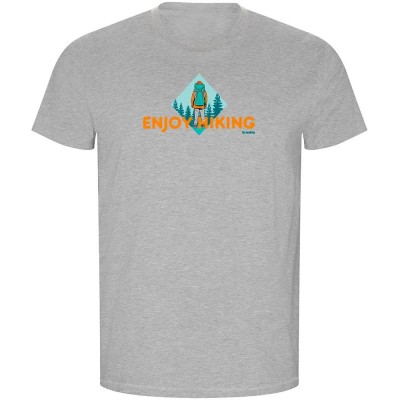 тениска,мъжки,тениски,дамски,тениски,kruskis,enjoy,hiking,eco,short,sleeve,t,shirt,grey,(heather,grey)