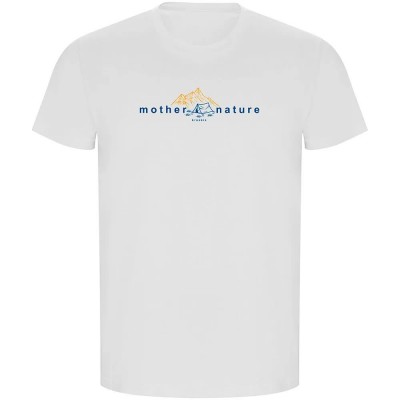 тениска,мъжки,тениски,дамски,тениски,kruskis,mother,nature,eco,short,sleeve,t,shirt,white,(white)