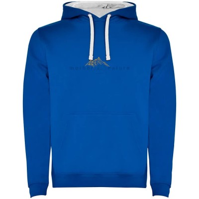 суичър,мъжки,пуловери,kruskis,mother,nature,two,colour,hoodie,royal,blue,white,(blue)