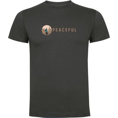тениска,мъжки,тениски,kruskis,peaceful,short,sleeve,t,shirt,dark,grey,(grey)