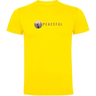 тениска,мъжки,тениски,kruskis,peaceful,short,sleeve,t,shirt,yellow