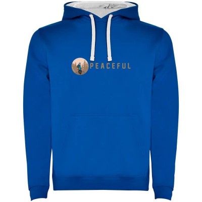 суичър,мъжки,пуловери,kruskis,peaceful,two,colour,hoodie,royal,blue,white,(blue)