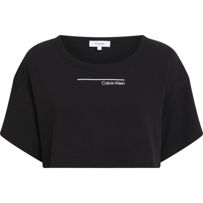 тениска,дамски,тениски,calvin,klein,box,fit,sleeveless,t,shirt,black