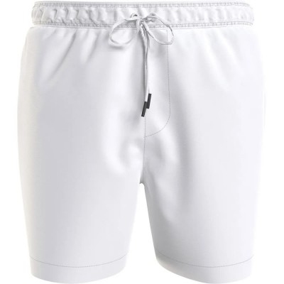 бански,гащета,мъжки,бански,костюми,calvin,klein,km0km00958,swimming,shorts,white,(pvh,classic,white)