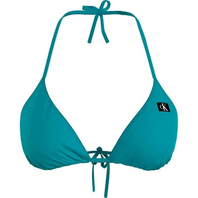 дамски,бански,костюми,calvin,klein,kw0kw02343,bikini,top,blue