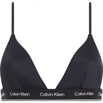 дамски,бански,костюми,calvin,klein,kw0kw02424,bikini,top,black