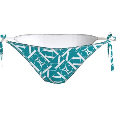 дамски,бански,костюми,calvin,klein,kw0kw02486,bikini,bottom,blue,(ck,monogram,blue,o,aop)