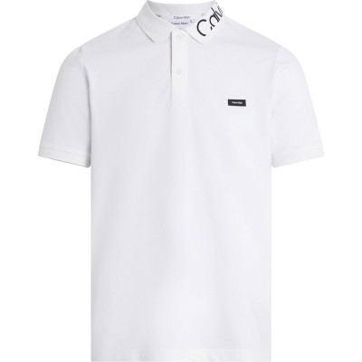мъжки,блузи,с,яка,calvin,klein,stretch,embroid,logo,short,sleeve,polo,white