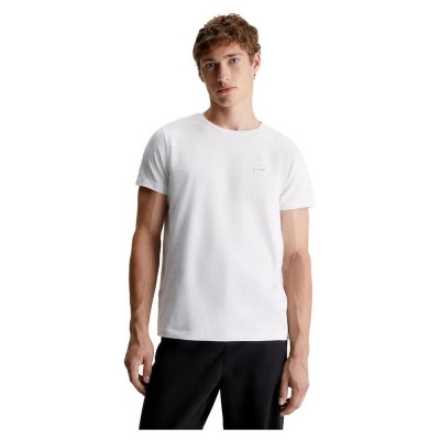 тениска,мъжки,тениски,calvin,klein,stretch,slim,fit,short,sleeve,t,shirt,white,(bright,white)