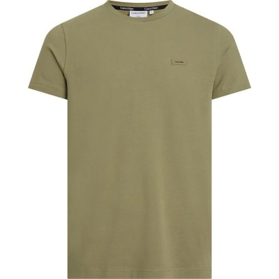 тениска,мъжки,тениски,calvin,klein,stretch,slim,fit,short,sleeve,t,shirt,2,units,green