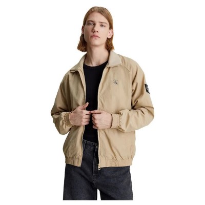 яке,мъжки,якета,calvin,klein,jeans,unpadded,harrington,jacket,beige,(travertine)