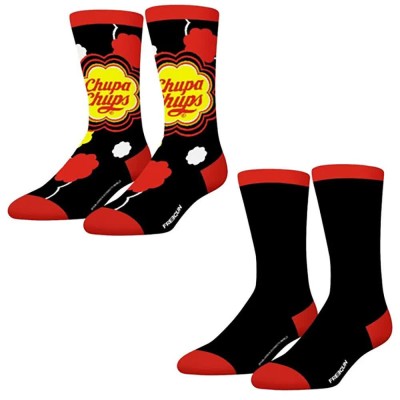 чорапи,мъжки,чорапи,freegun,cotton,collection,chupachups,socks,2,pairs,multicolor,(red)