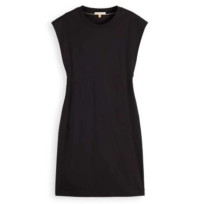 рокля,дамски,поли,и,рокли,scotch,&,soda,177357,sleeveless,short,dress,black
