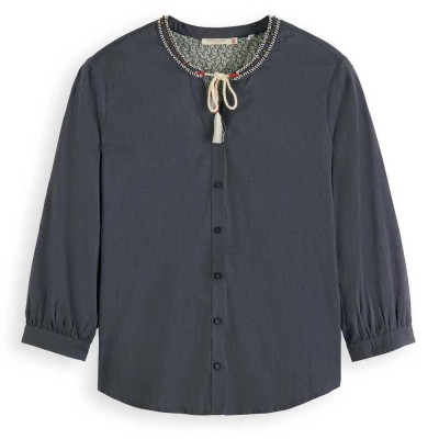 дамски,блузи,дамски,ризи,scotch,&,soda,beaded,blouse,grey