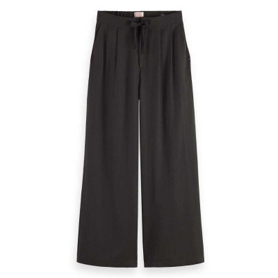 пижама,дамски,панталони,scotch,&,soda,eleni,piping,pyjama,pants,black