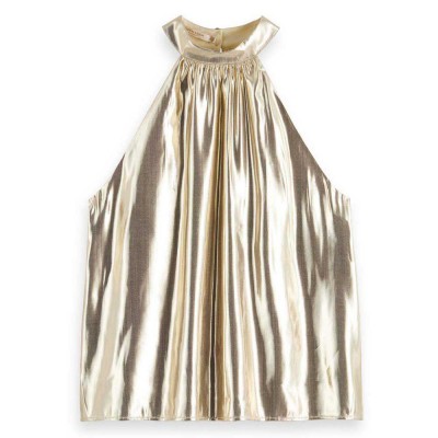 тениска,дамски,тениски,scotch,&,soda,golden,sleeveless,t,shirt,beige