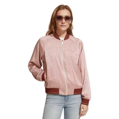 яке,дамски,якета,и,палта,scotch,&,soda,printed,reversible,bomber,jacket,pink