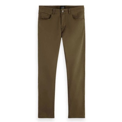 панталони,мъжки,панталони,scotch,&,soda,ralston,regular,slim,fit,pants,algae,(brown)