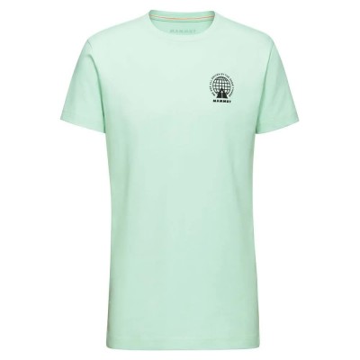 тениска,мъжки,тениски,mammut,massone,emblems,short,sleeve,t,shirt,green,(neo,mint)