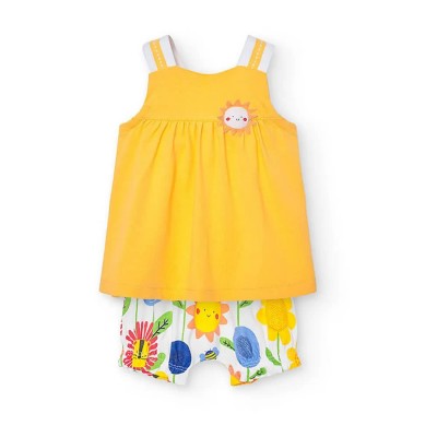 детски,екипи,boboli,128012,sleeveless,set,yellow,(sunflower)