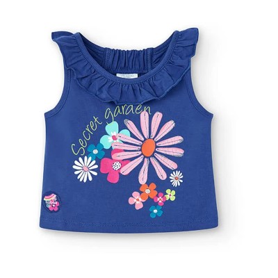 тениска,детски,тениски,boboli,248060,sleeveless,t,shirt,multicolor,(prune)