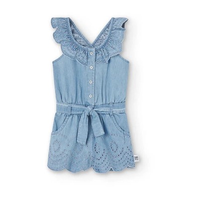 рокля,детски,поли,и,рокли,boboli,438139,sleeveless,dress,blue,(bleach)