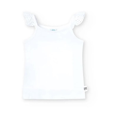 тениска,детски,тениски,boboli,438140,sleeveless,t,shirt,white,(white)