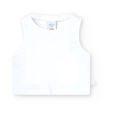 тениска,детски,тениски,boboli,498045,sleeveless,t,shirt,white,(white)