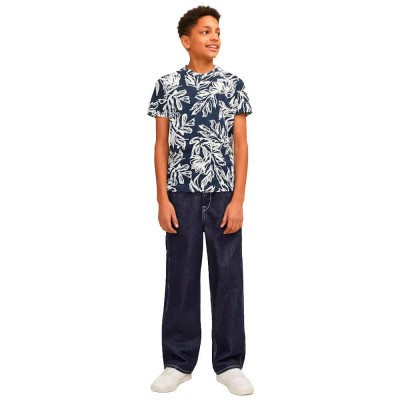 тениска,детски,тениски,jack,&,jones,lafayette,aop,short,sleeve,t,shirt,dark,blue,(multicolor)
