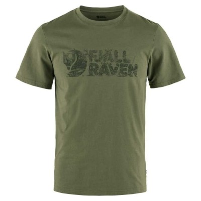 тениска,мъжки,тениски,fjällräven,lush,logo,short,sleeve,t,shirt,laurel,green,(green)
