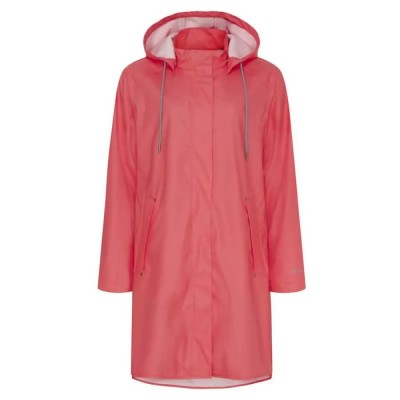 палто,дамски,якета,и,палта,sea,ranch,elice,raincoat,calypso,coral,(red)