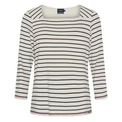 тениска,дамски,тениски,sea,ranch,pippa,long,sleeve,t,shirt,white,blue,(pearl,dark,navy)