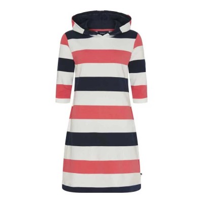 рокля,дамски,поли,и,рокли,sea,ranch,ronja,3,4,sleeve,midi,dress,calypso,coral,pearl,dark,navy,(multicolor)