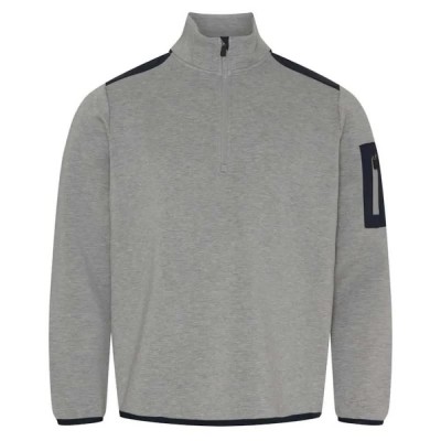 блуза,мъжки,пуловери,sea,ranch,tuke,half,zip,sweatshirt,grey,(grey,melange)