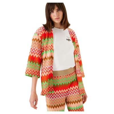 жилетка,дамски,пуловери,дамски,плетени,дрехи,garcia,p40244,cardigan,orange,(emberglow)
