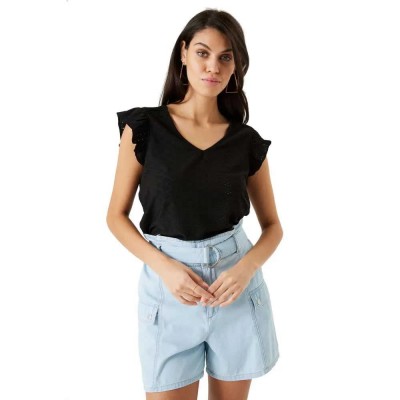 тениска,дамски,тениски,garcia,r40208,sleeveless,t,shirt,black