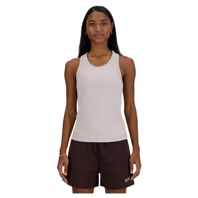 тениска,дамски,тениски,new,balance,linear,heritage,rib,sleeveless,t,shirt,moonrock,(brown)
