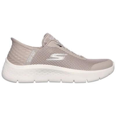 маратонки,дамски,маратонки,skechers,go,walk,flex,trainers,taupe,textile,trim,(beige)