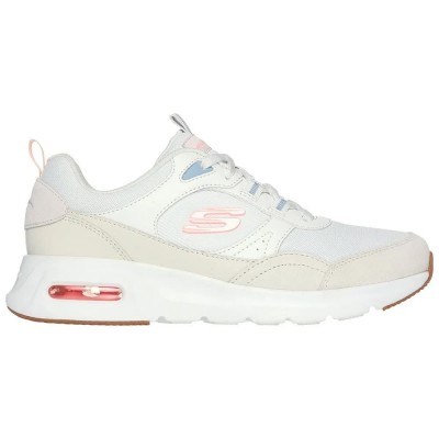 маратонки,дамски,маратонки,skechers,skech,air,court,trainers,off,white,leather,mesh,multi,trim,(white)