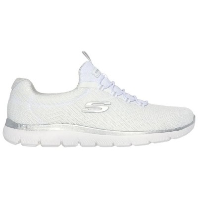 маратонки,мъжки,маратонки,дамски,маратонки,skechers,summits,trainers,white,(white,mesh,silver,gray,trim)