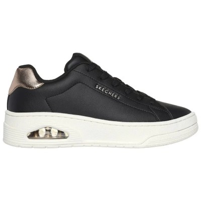 маратонки,дамски,маратонки,skechers,uno,court,trainers,black,(black,leather,rose,gold,duraleather)