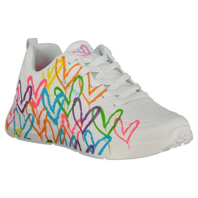 маратонки,дамски,маратонки,skechers,uno,lite,trainers,white,durabuck,w,multi,color,heart,print,(multicolor)