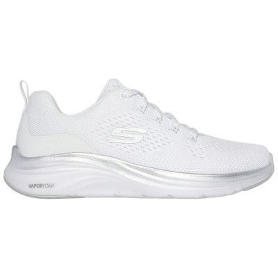 маратонки,дамски,маратонки,skechers,vapor,foam,midnight,glimmer,trainers,white,(white,mesh,silver,trim)