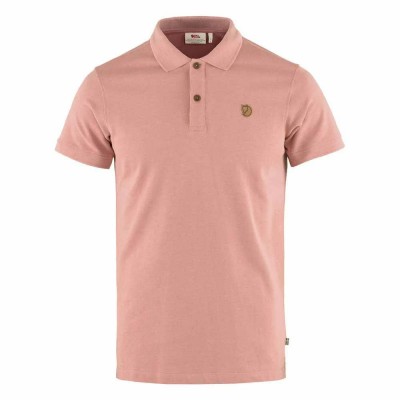 мъжки,блузи,с,яка,fjällräven,Övik,short,sleeve,polo,pink,(dusty,rose)
