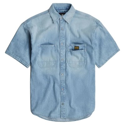 риза,с,къс,ръкав,дамски,блузи,дамски,ризи,g,star,venture,short,sleeve,shirt,blue
